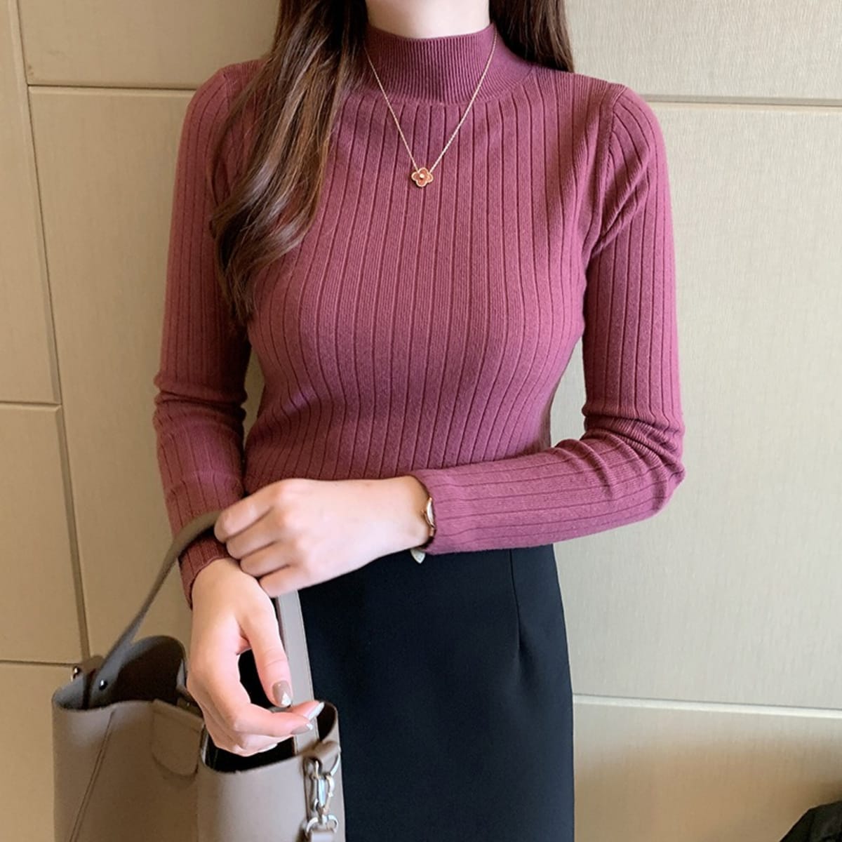Beaune Ribbed Sweater