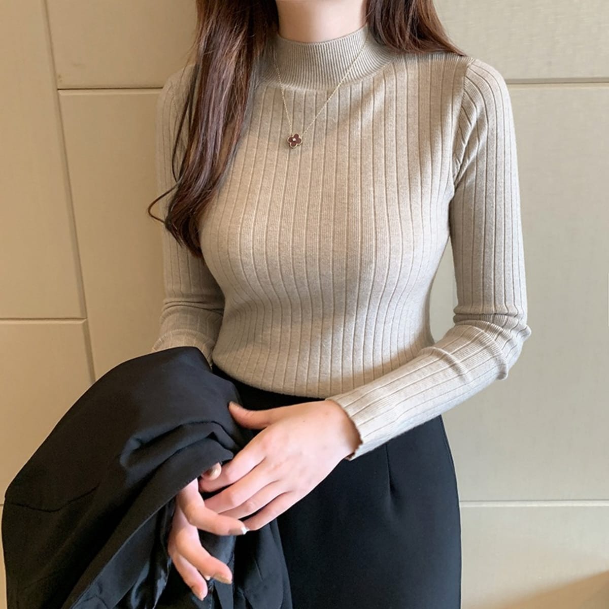 Beaune Ribbed Sweater