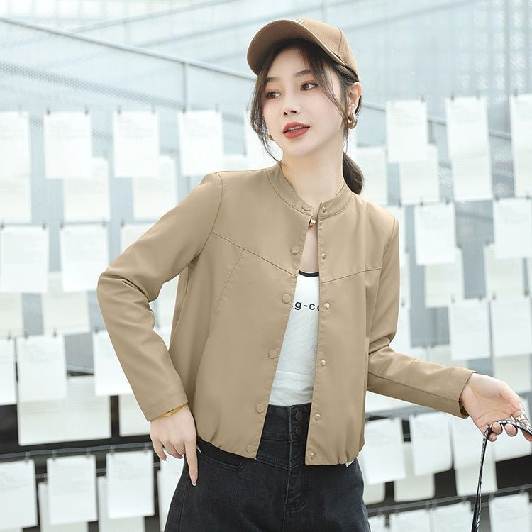 Annecy Snap-Button Bomber Jacket