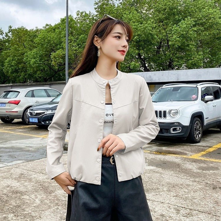 Annecy Snap-Button Bomber Jacket