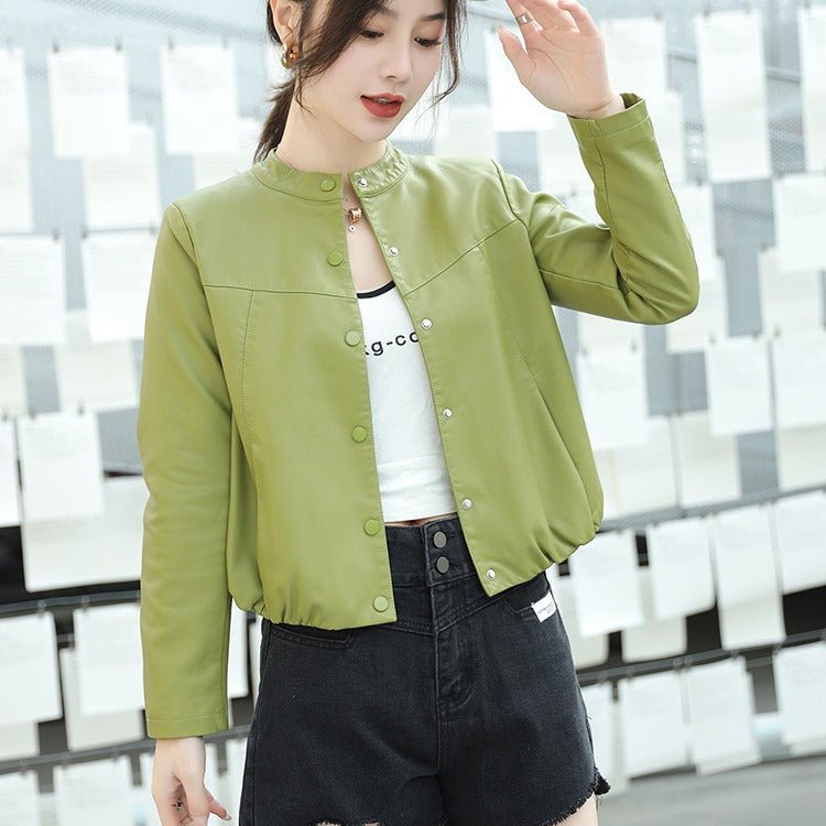 Annecy Snap-Button Bomber Jacket