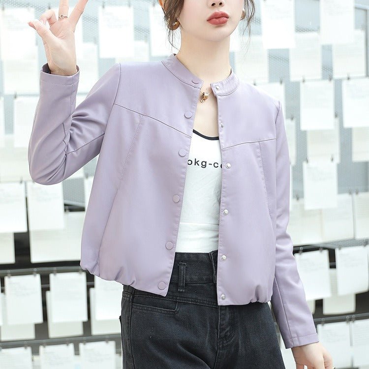 Annecy Snap-Button Bomber Jacket