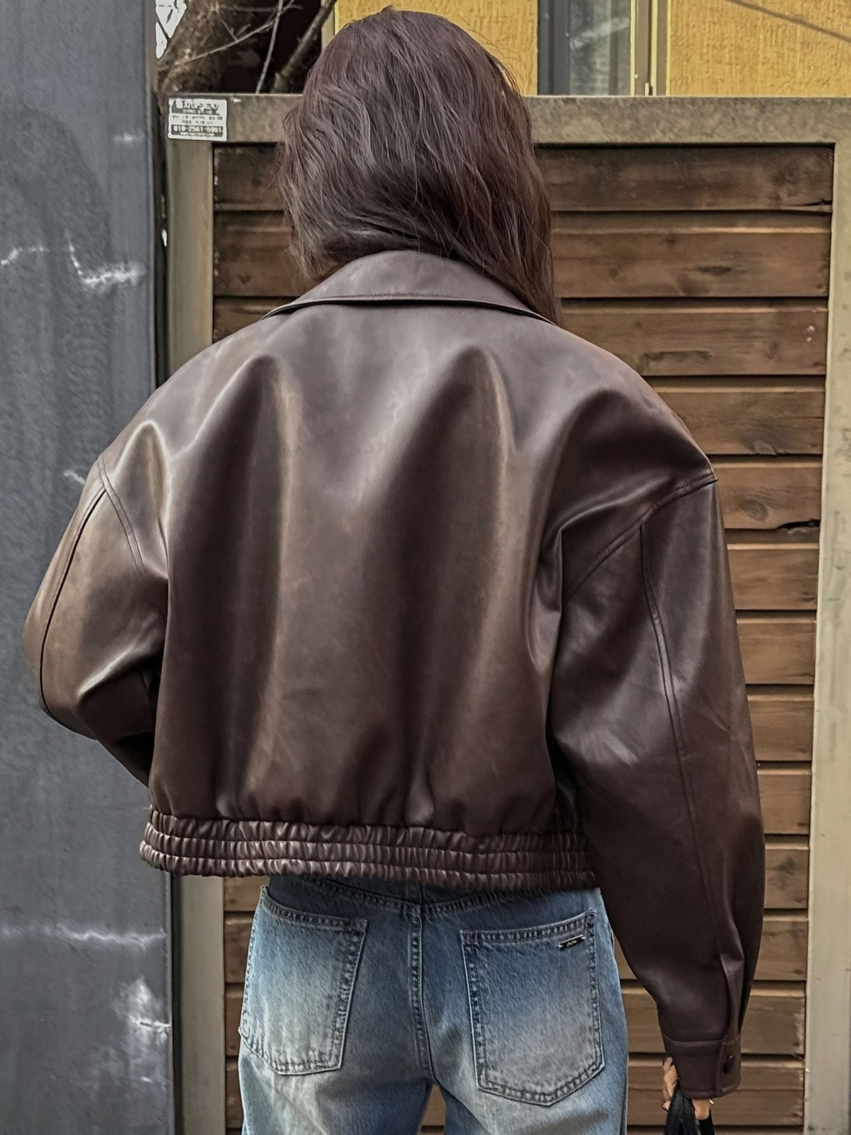 Asti Oversized Bomber Jacket