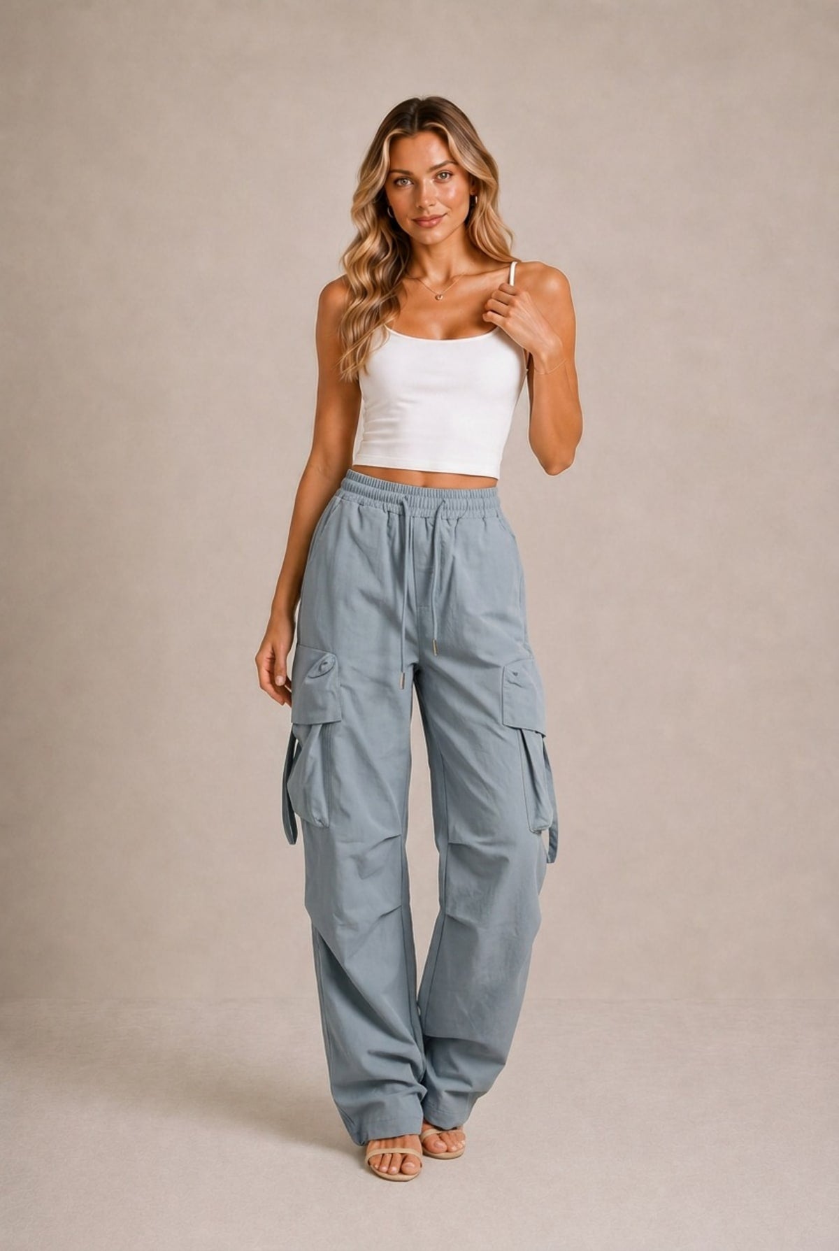 Bolgheri Wide-Leg Pants