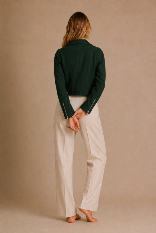 Annecy Asymmetrical Moto Jacket