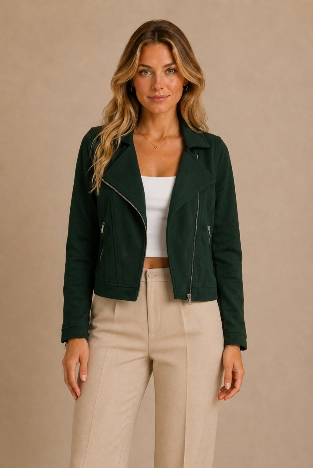 Annecy Asymmetrical Moto Jacket