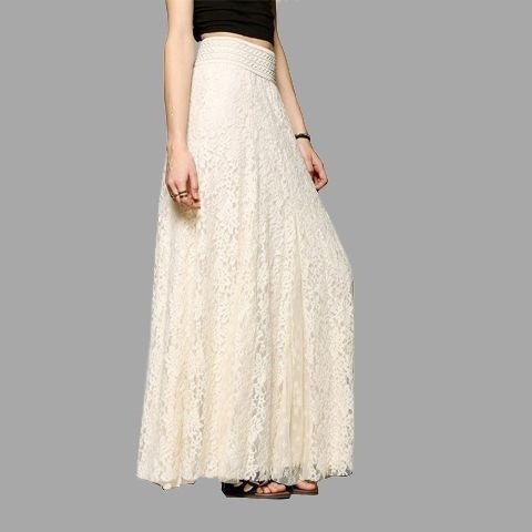 Cortona Lace Maxi Skirt