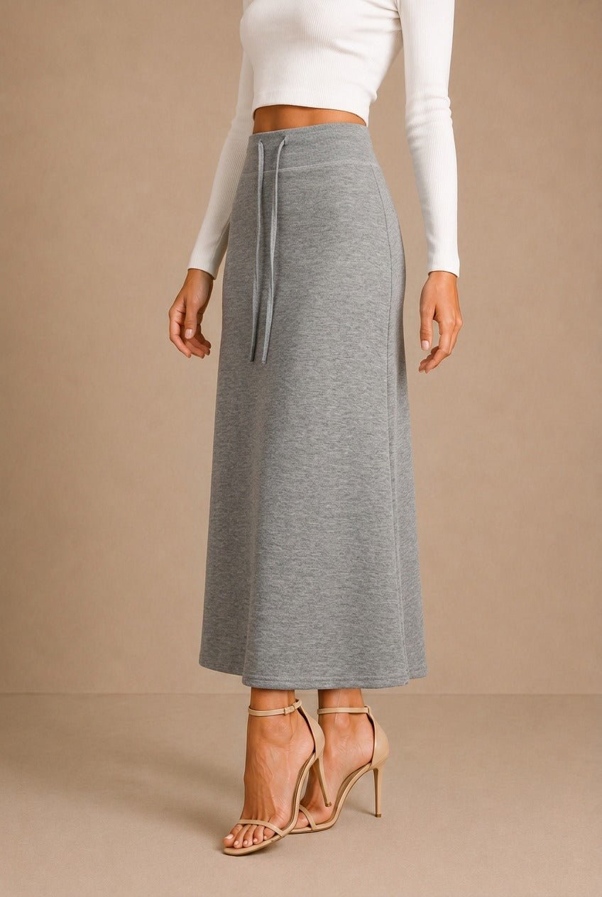 Chianti Drawstring Maxi Skirt