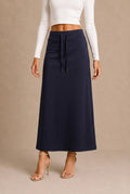 Chianti Drawstring Maxi Skirt