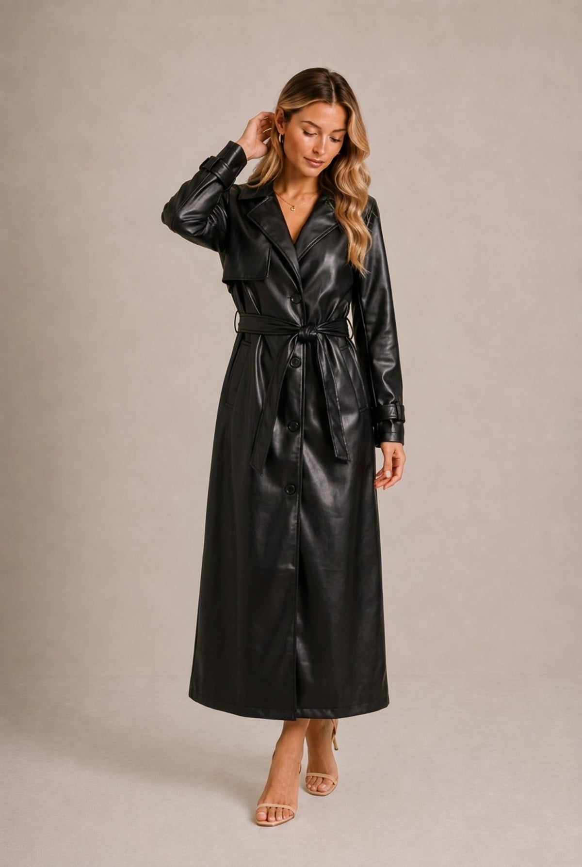 Spello Belted Long Coat