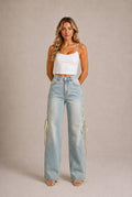 Assisi Bow Wide Leg Jeans