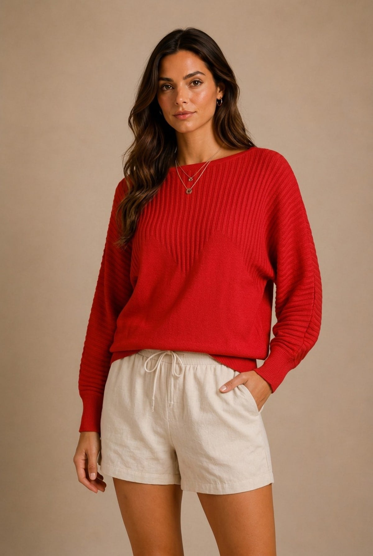Barolo Ribbed Knit Sweater