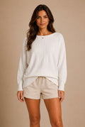 Barolo Ribbed Knit Sweater