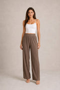 Barolo Pleated Wide-Leg Pants