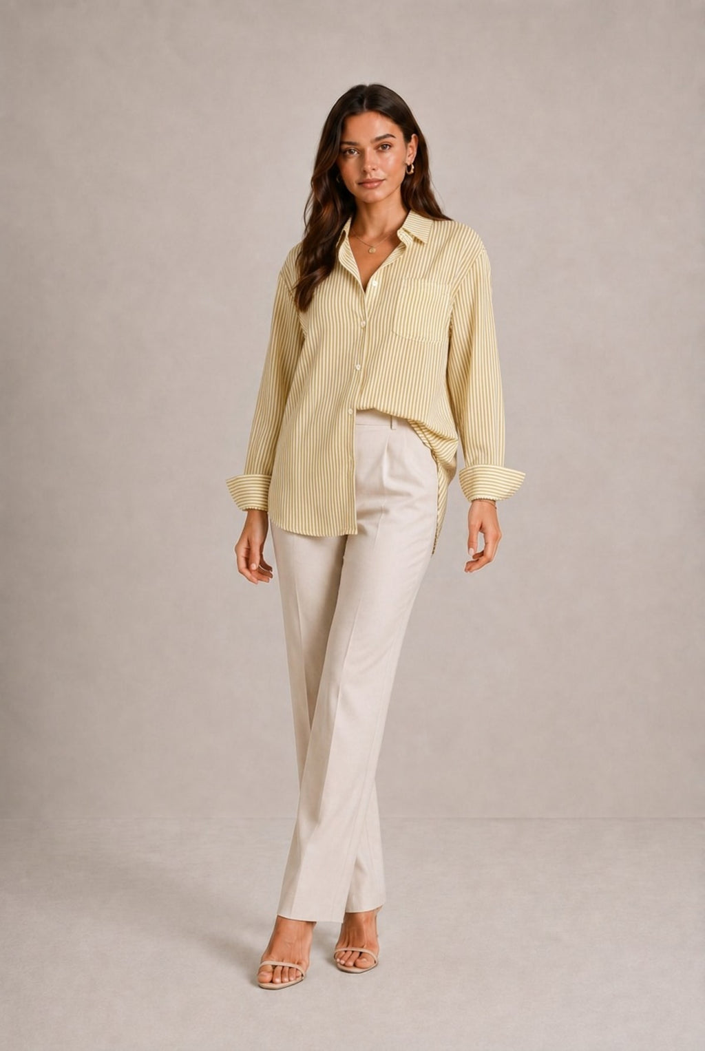 Barolo Relaxed Fit Long Sleeve Shirt