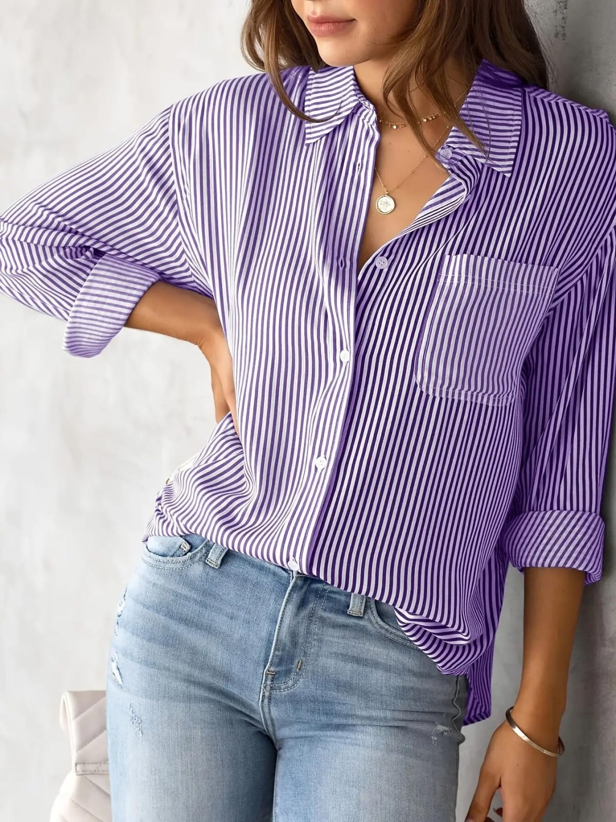 Barolo Relaxed Fit Long Sleeve Shirt