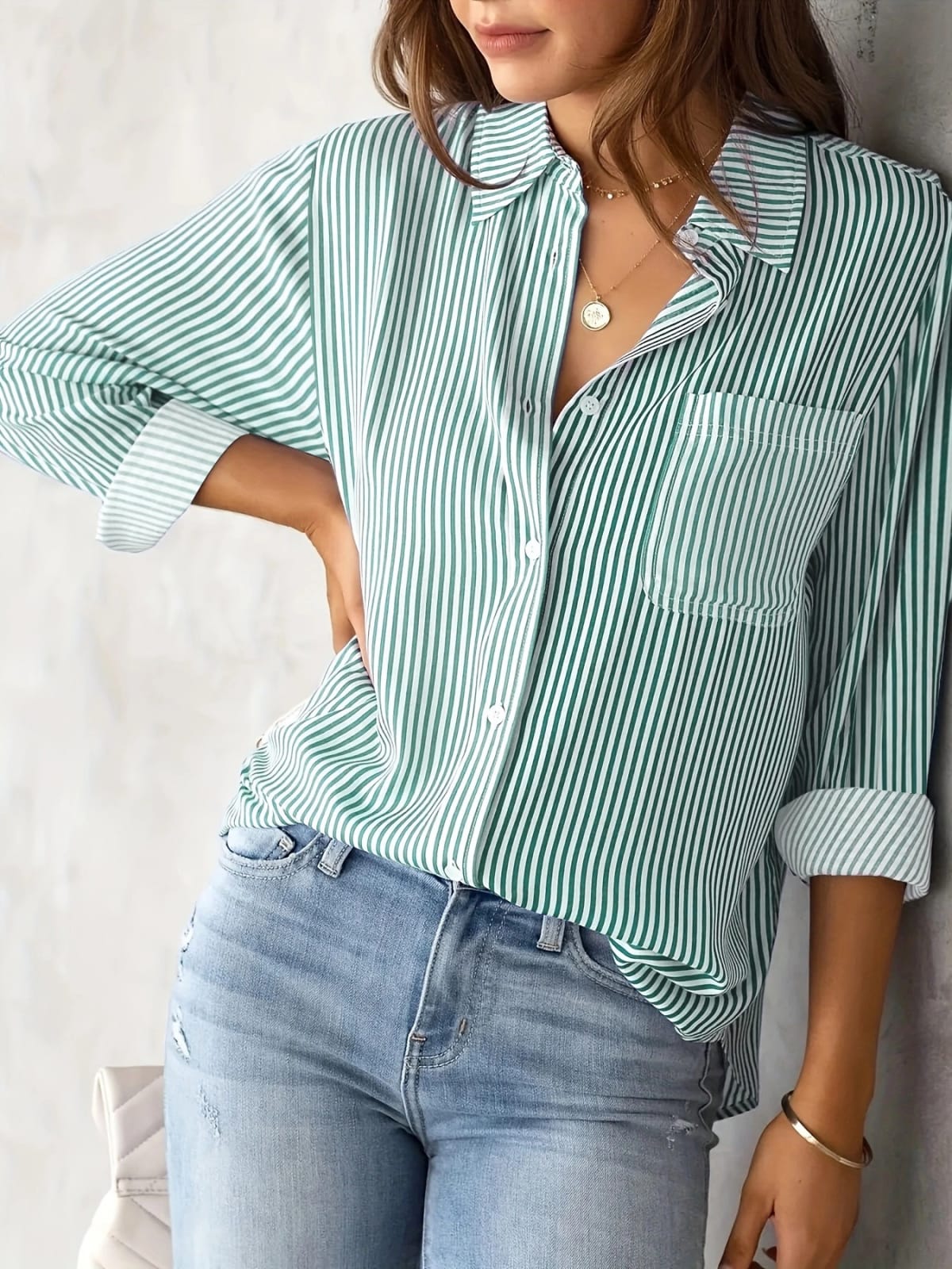 Barolo Relaxed Fit Long Sleeve Shirt