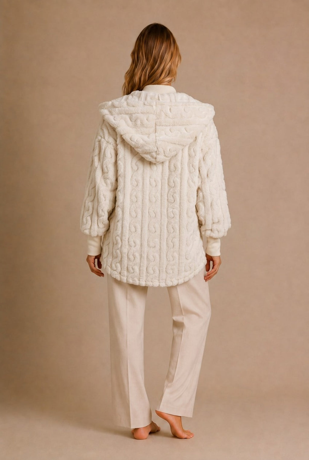 Barolo Cable Knit Cardigan
