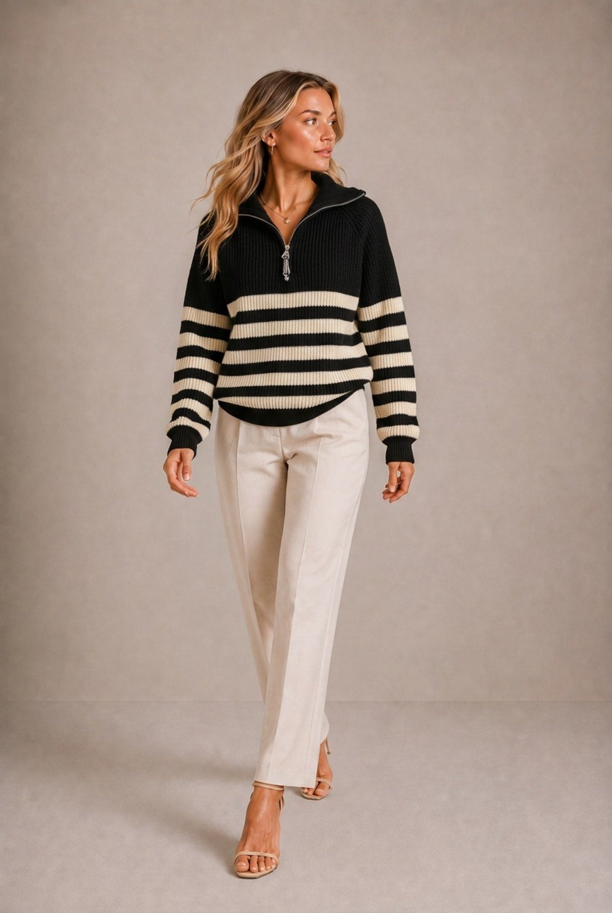 Chianti Zip Front Cardigan