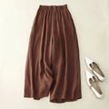 Loose waistband pants with straight leg and breathable fabric.