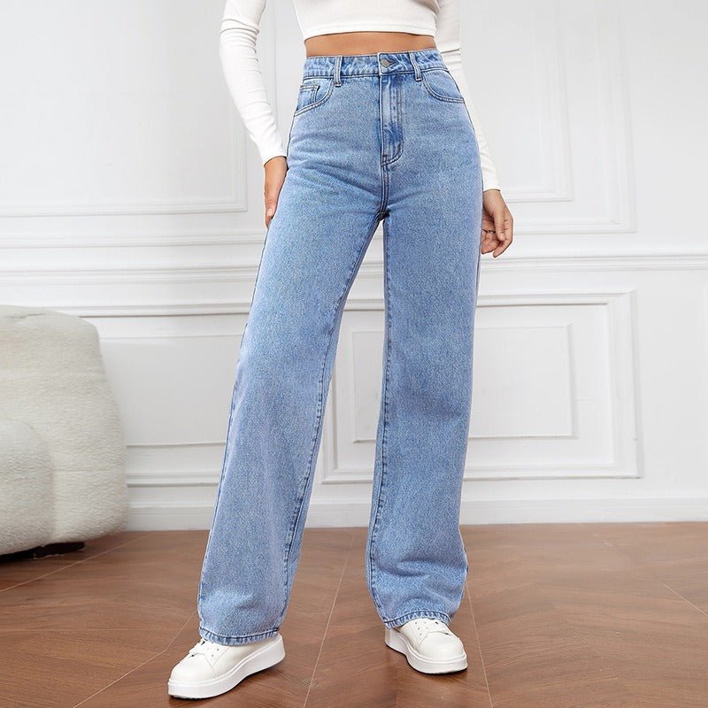 Chianti High-Waist Wide-Leg Jeans