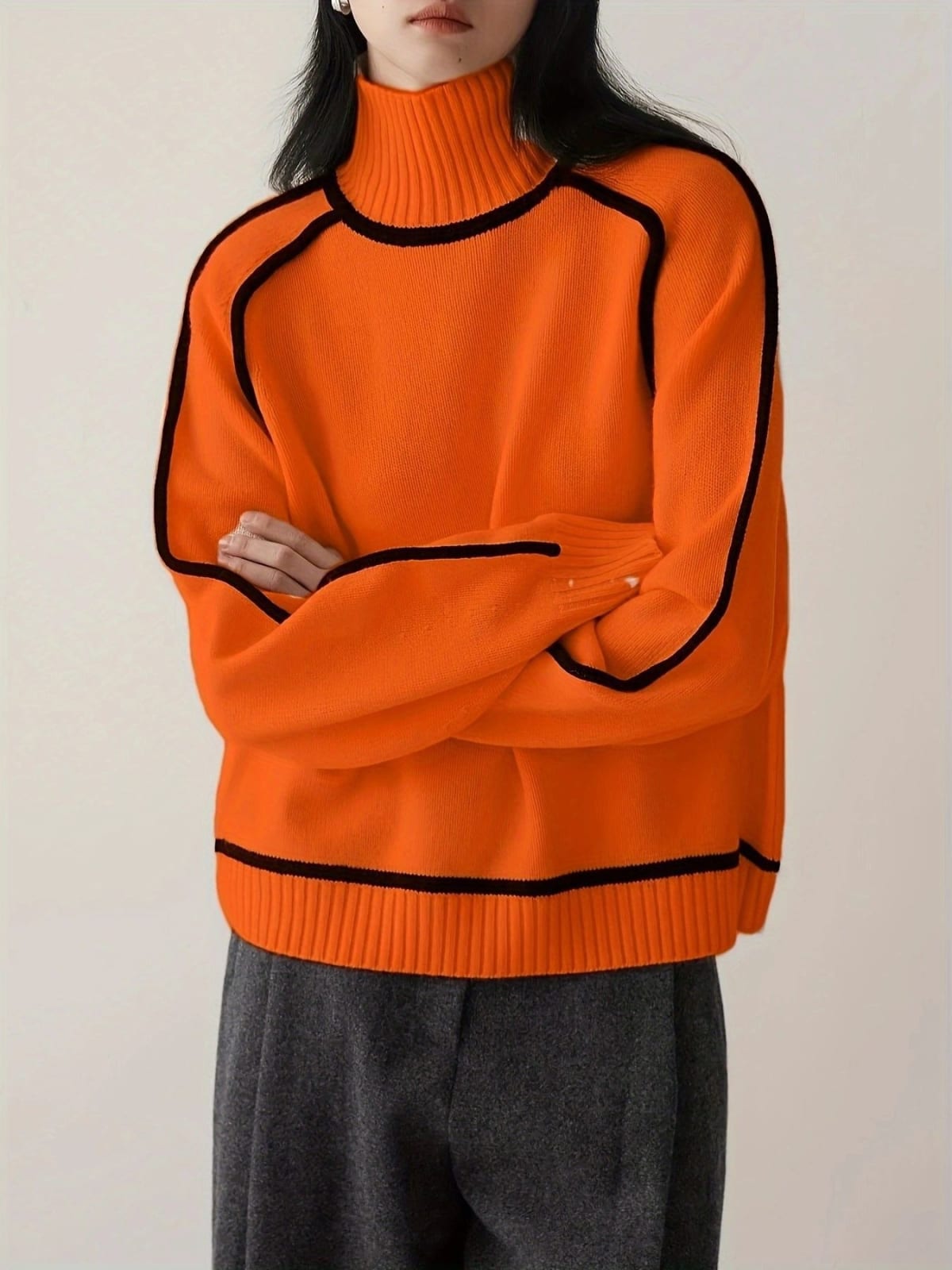 Gordes Oversized Turtleneck Sweater