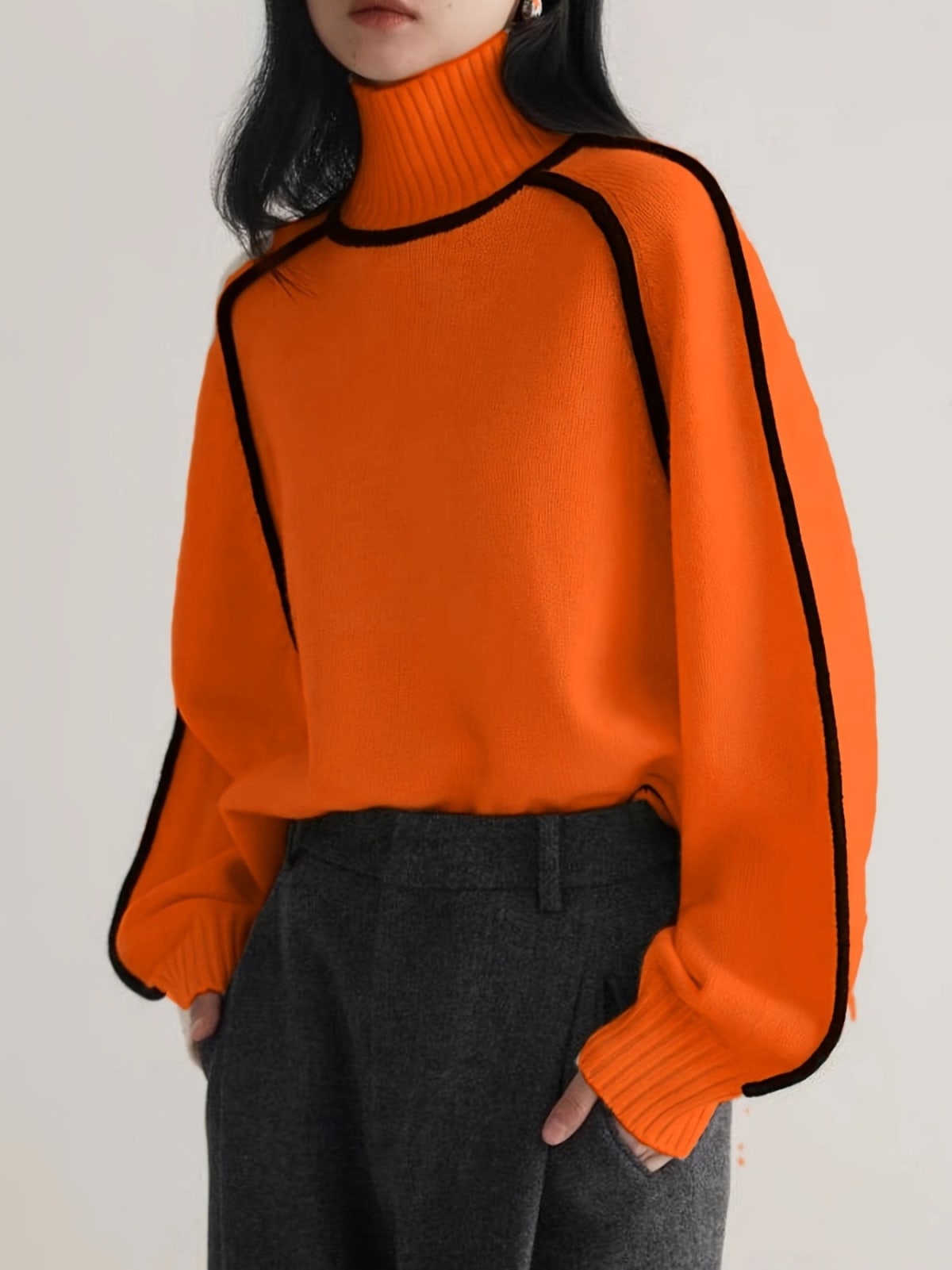 Gordes Oversized Turtleneck Sweater