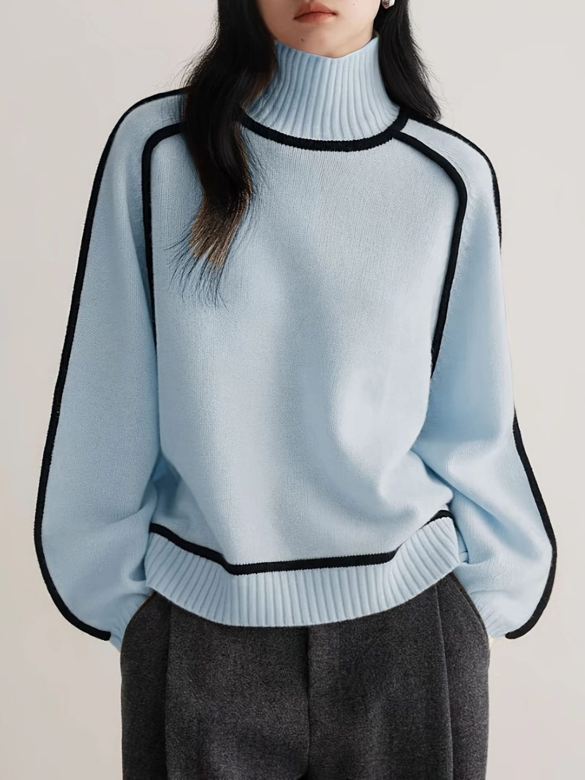 Gordes Oversized Turtleneck Sweater