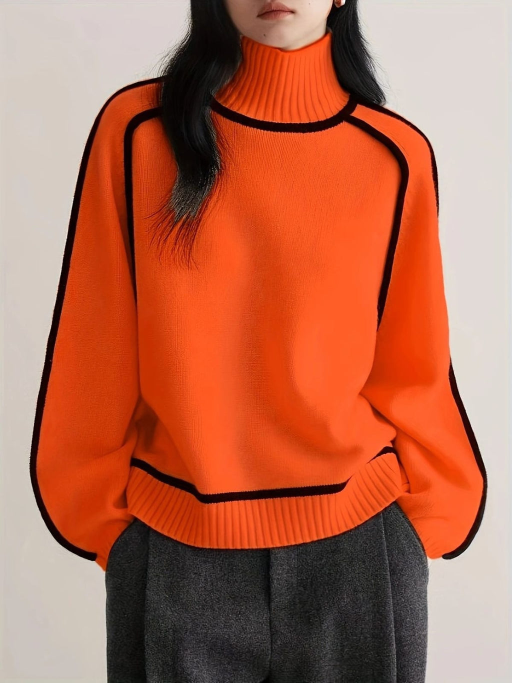 Gordes Oversized Turtleneck Sweater