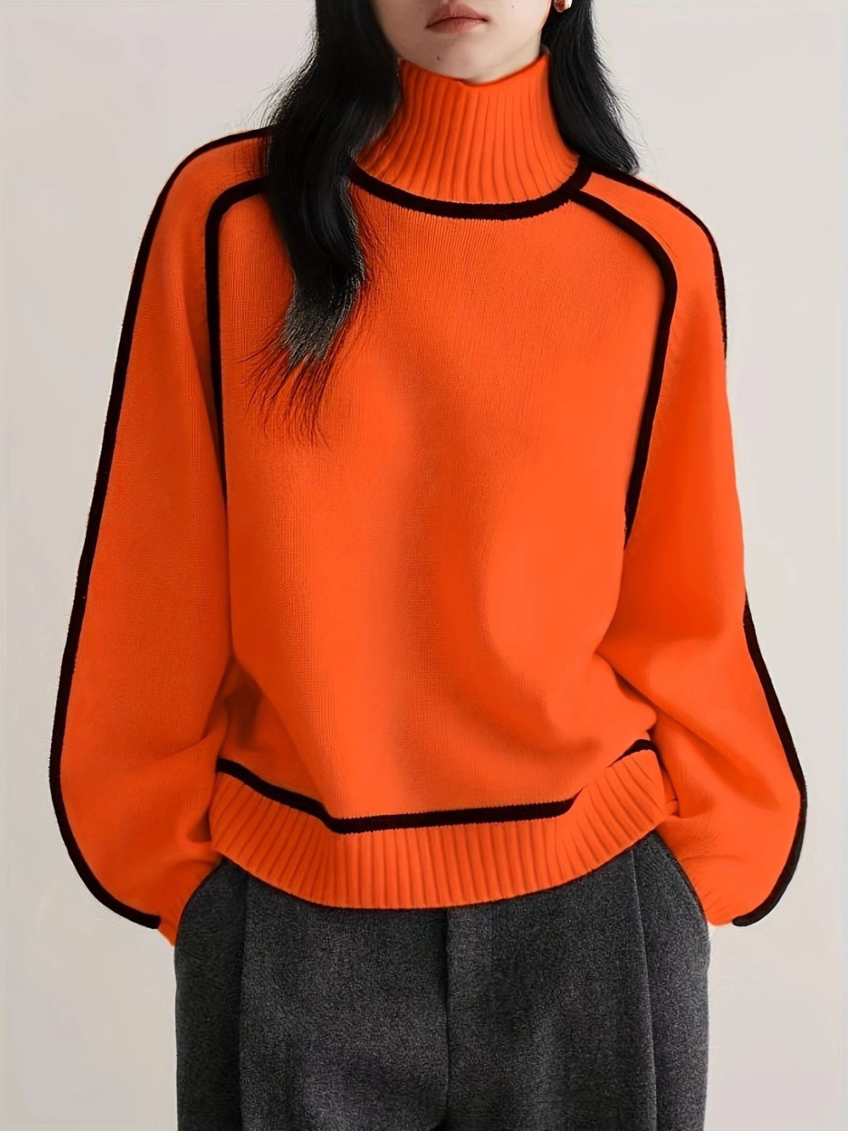 Gordes Oversized Turtleneck Sweater