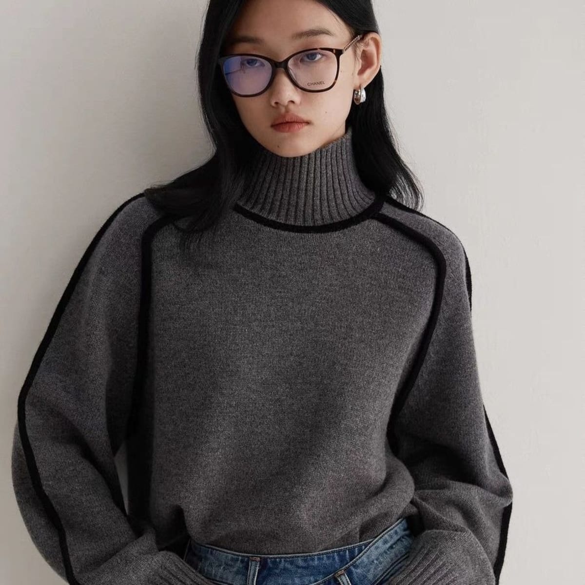 Gordes Oversized Turtleneck Sweater