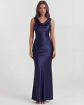 Verona Draped Back Maxi Dress