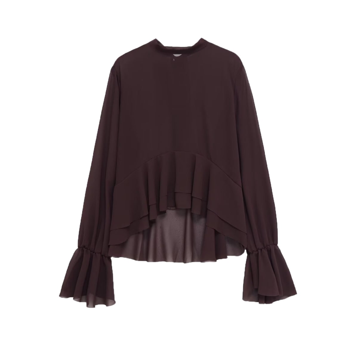 Volterra Tiered Ruffle Blouse