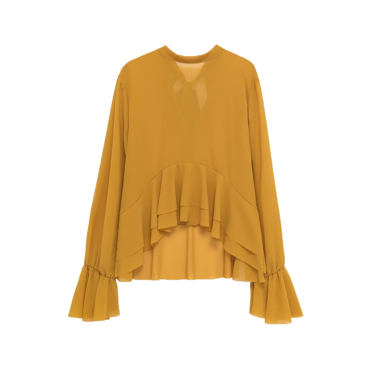 Volterra Tiered Ruffle Blouse