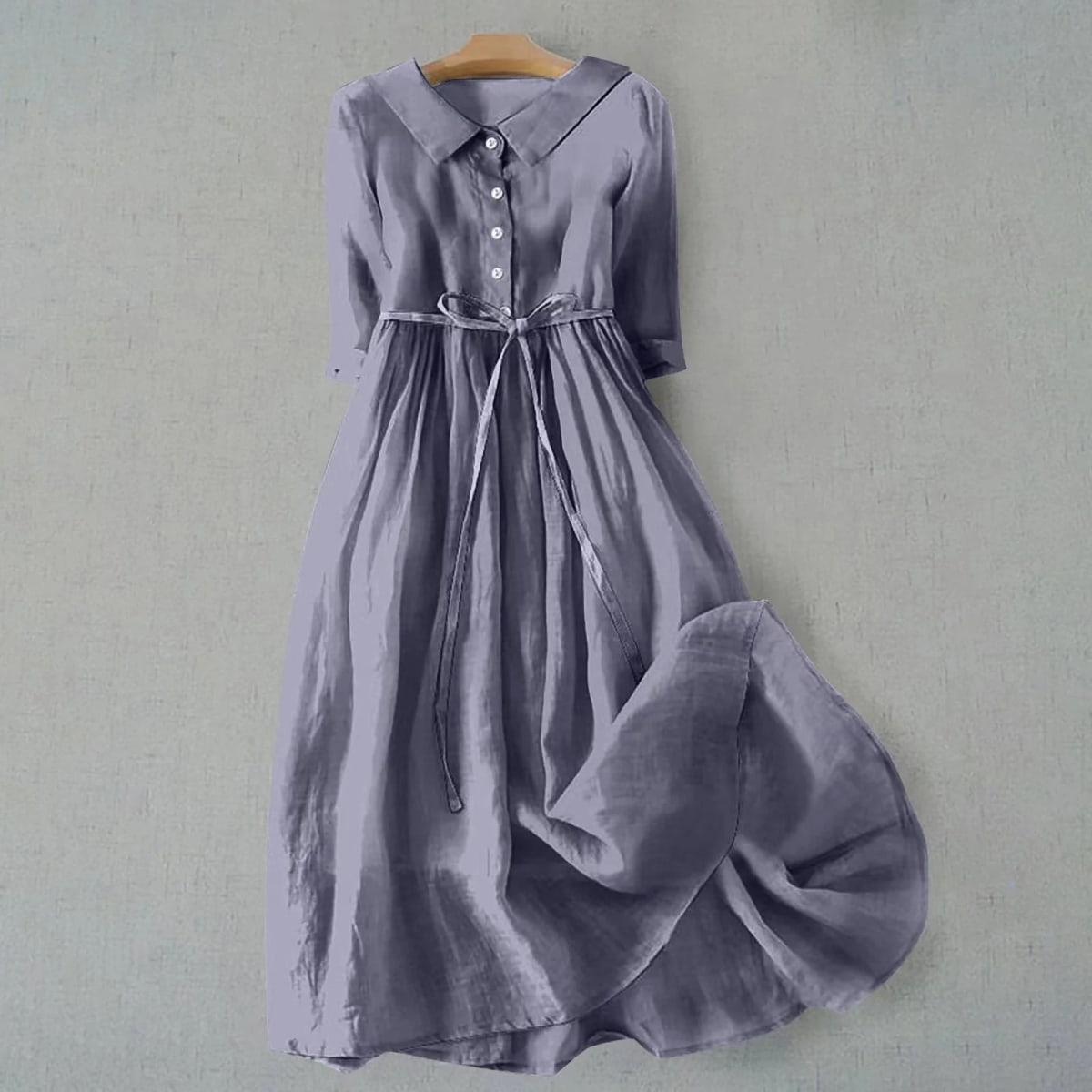 Relaxed-fit casual dress with clean lines and lightweight fabric.