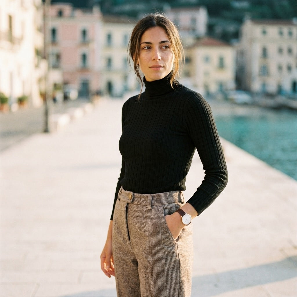 Corsica Tailored Silhouette Pants