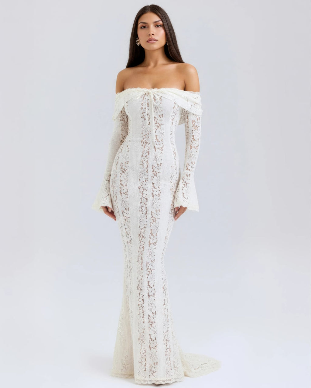 Chianti Lace Maxi Dress