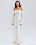 Chianti Lace Maxi Dress