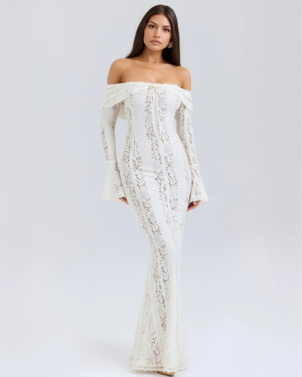 Chianti Lace Maxi Dress