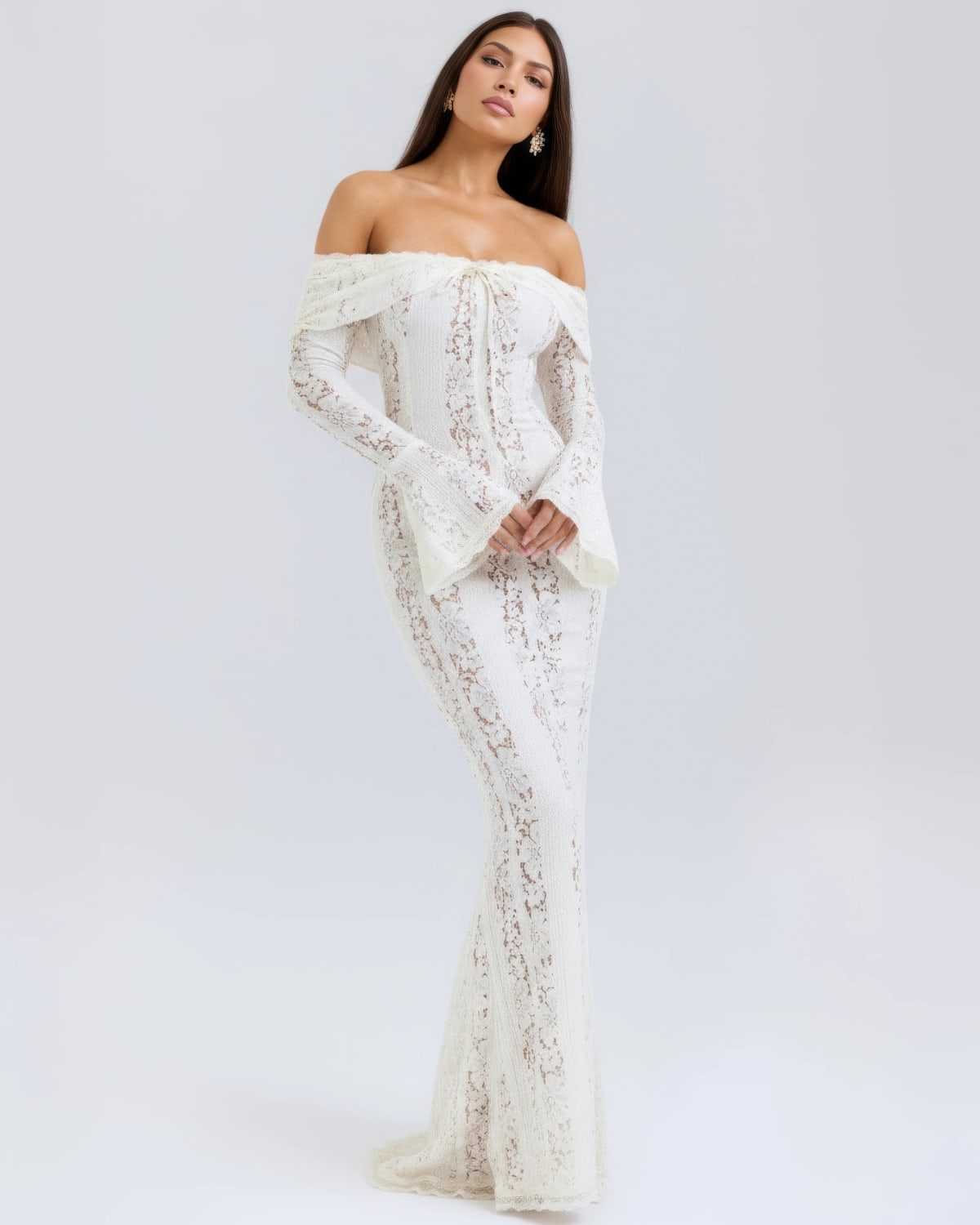 Chianti Lace Maxi Dress