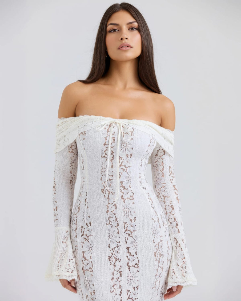 Chianti Lace Maxi Dress