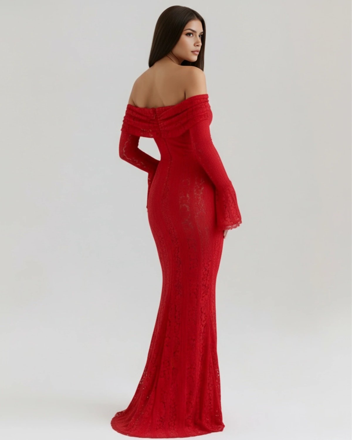 Chianti Lace Maxi Dress