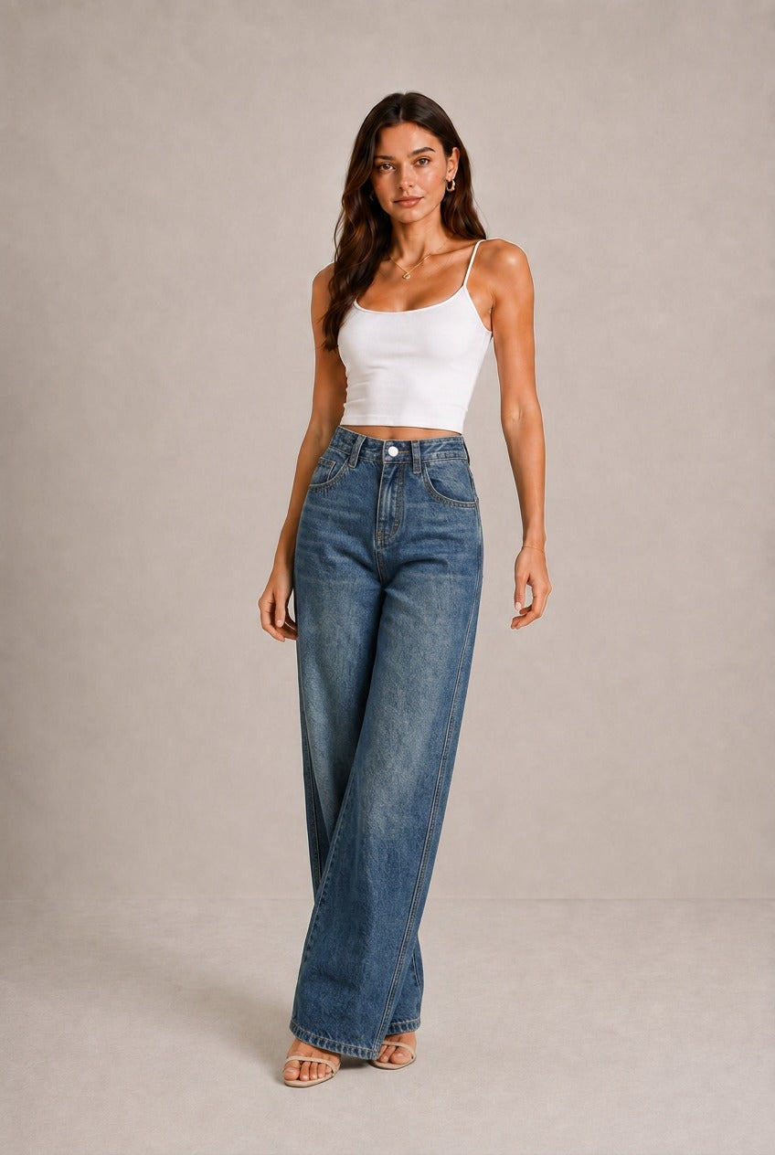 Bolgheri Wide Leg Jeans