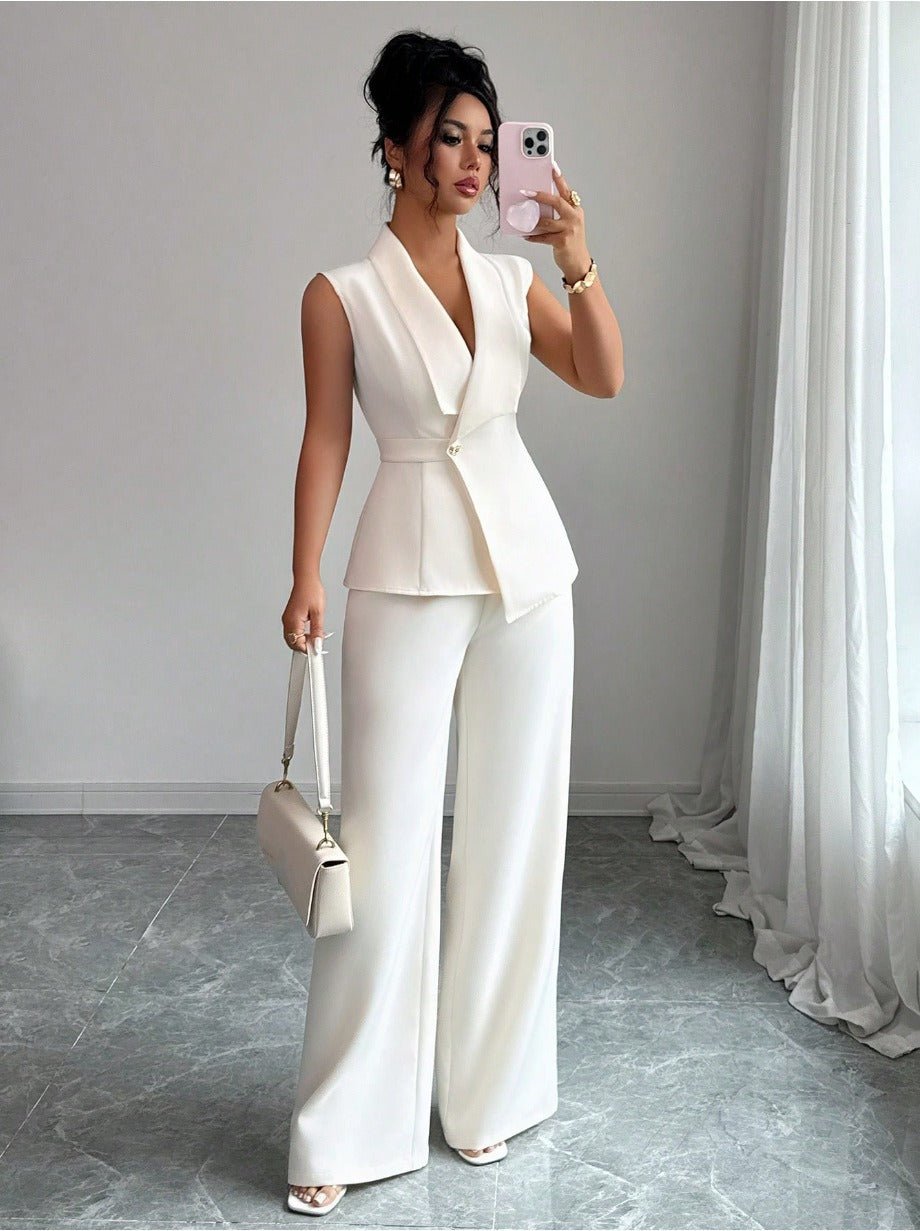Volterra Wide-Leg Two-Piece Set