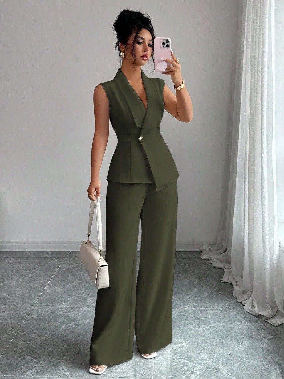 Volterra Wide-Leg Two-Piece Set