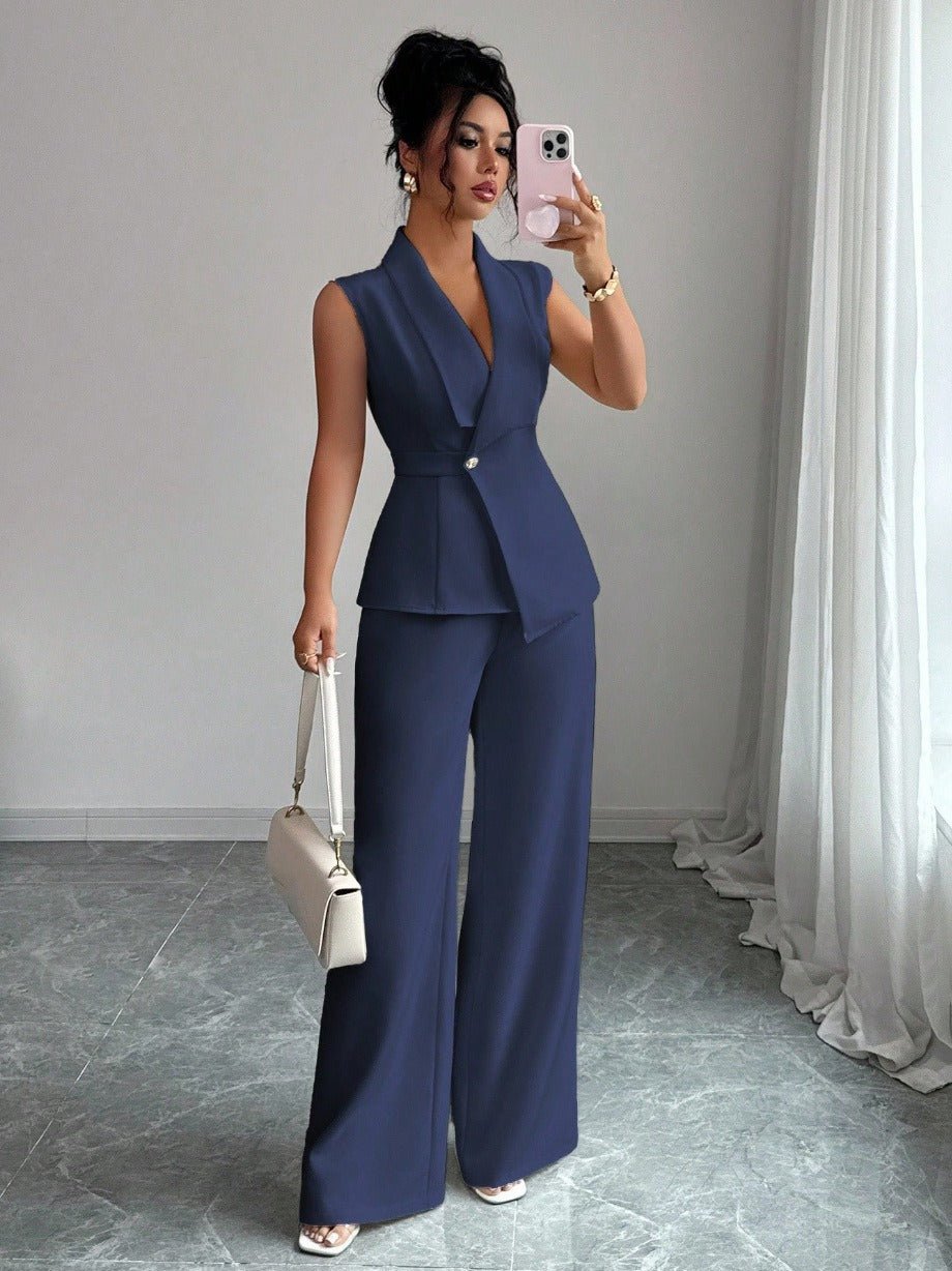 Volterra Wide-Leg Two-Piece Set