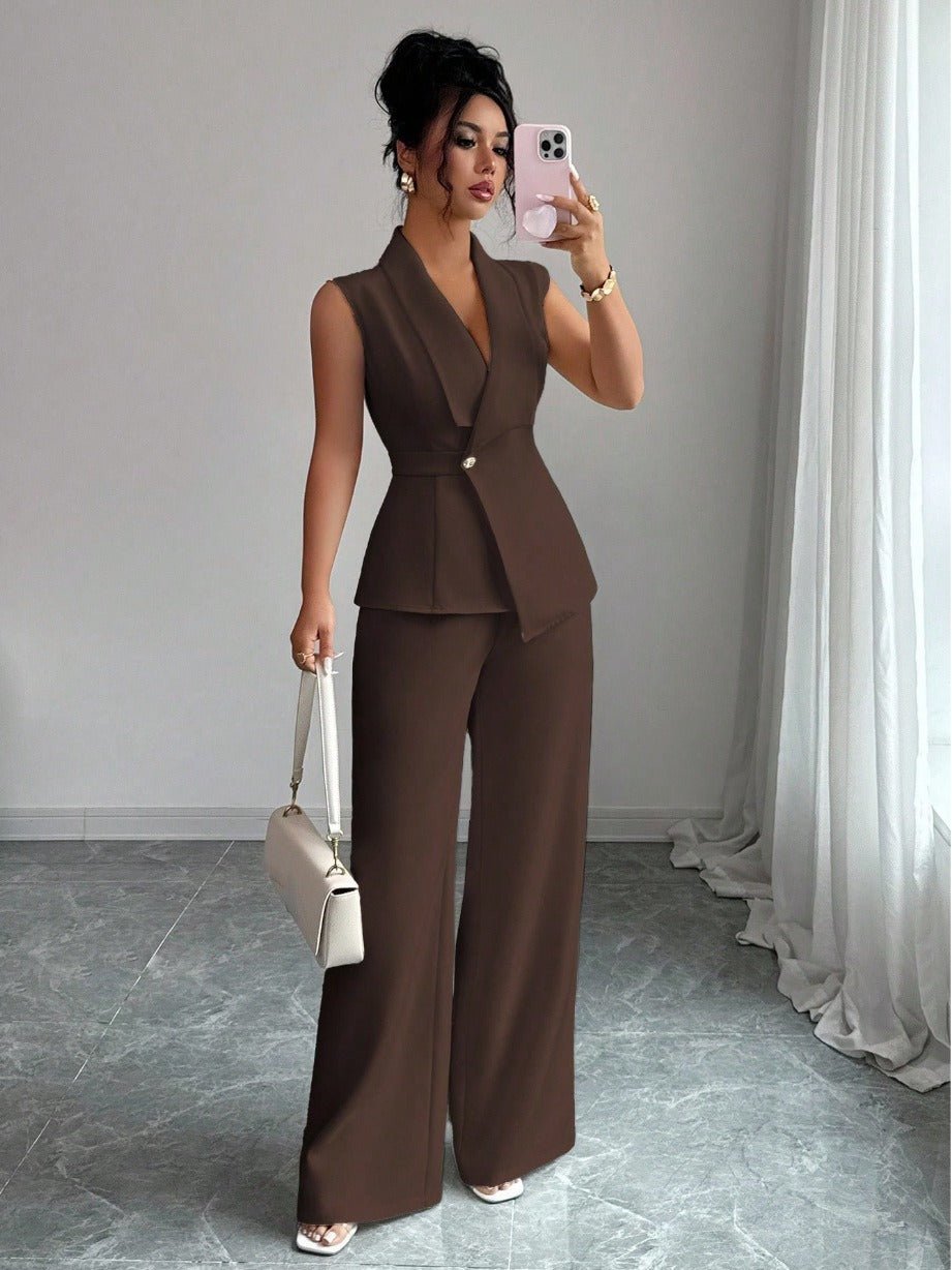 Volterra Wide-Leg Two-Piece Set