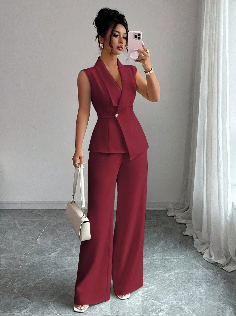 Volterra Wide-Leg Two-Piece Set