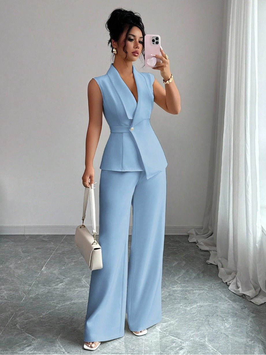 Volterra Wide-Leg Two-Piece Set