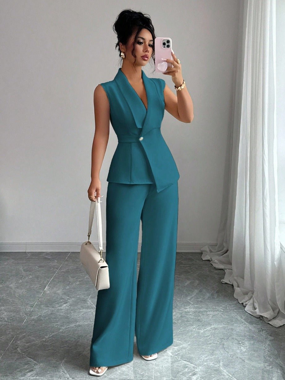 Volterra Wide-Leg Two-Piece Set